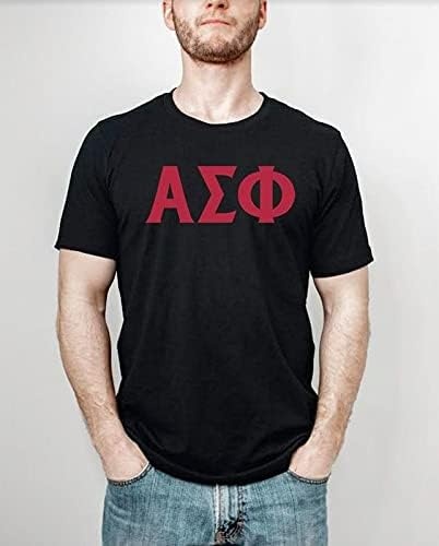 image:imageAlpha Sigma Phi Letter TeeBlack