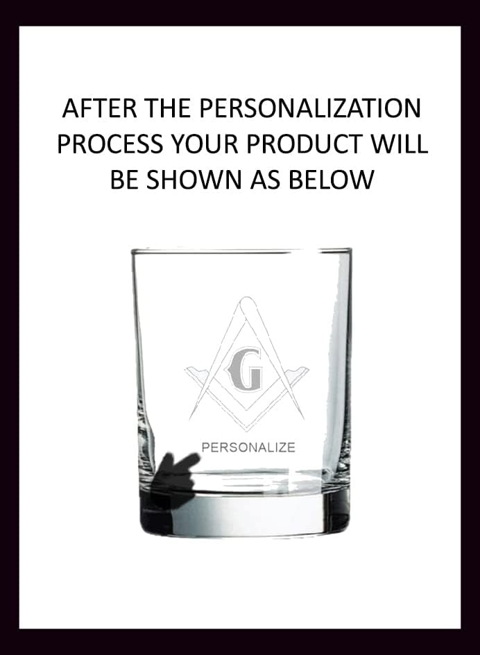 image:imageGreekgear Masonic Old Style Glass Transparent