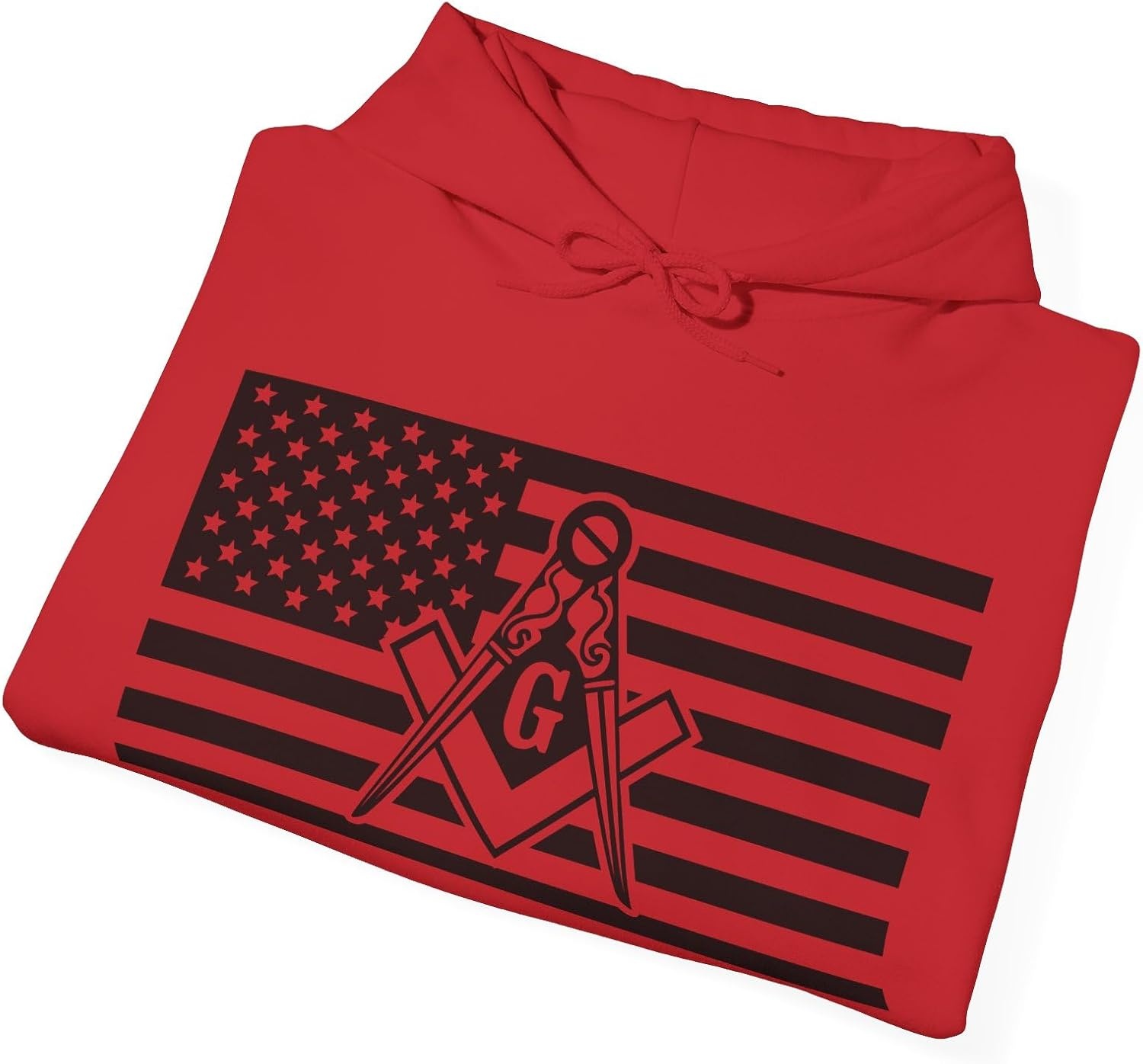 image:imageGreekgear USA Mason Hooded SweatshirtsRed
