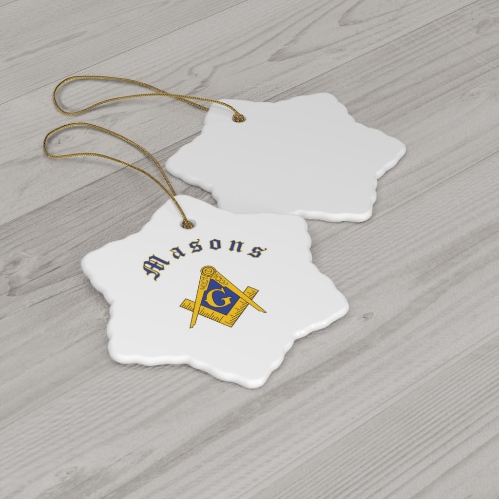 image:imageMason Ceramic Ornaments CircleSnowflake
