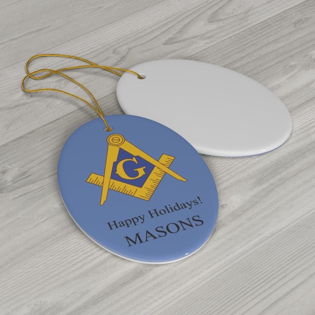 image:imageMason Holiday Crest Oval Ornaments