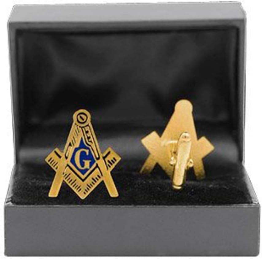 image:imageMason Shield Cuff Links WBox 1 Inch