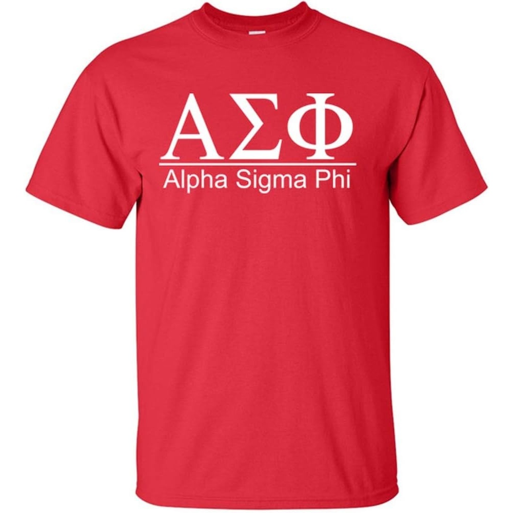 image:imageAlpha Sigma Phi Bar TeeRed
