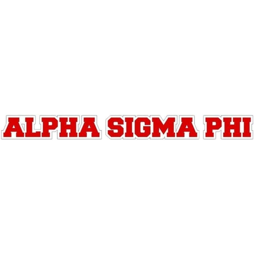 image:imageAlpha Sigma Phi Long Window Sticker