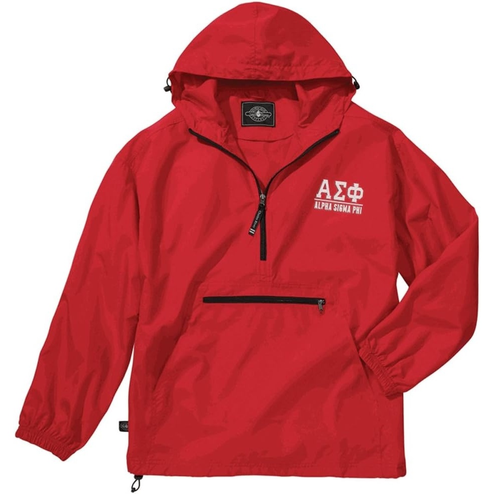 image:imageAlpha Sigma Phi PackNGo PulloverRed