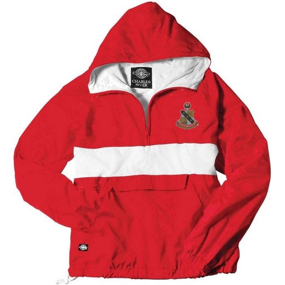 image:imageGreekgear Alpha Sigma Phi AnorakRedWhite