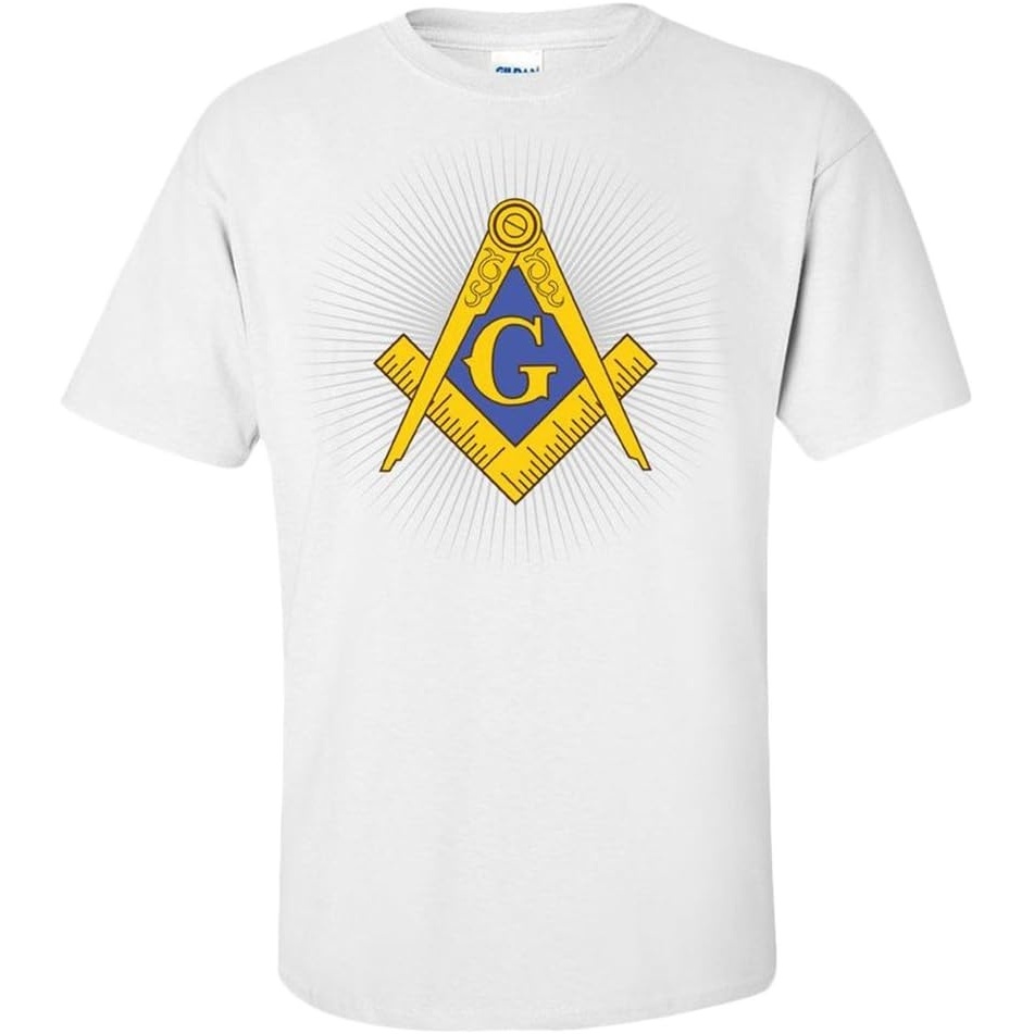 image:imageGreekgear MasonFreemason Logo TShirtLight Grey