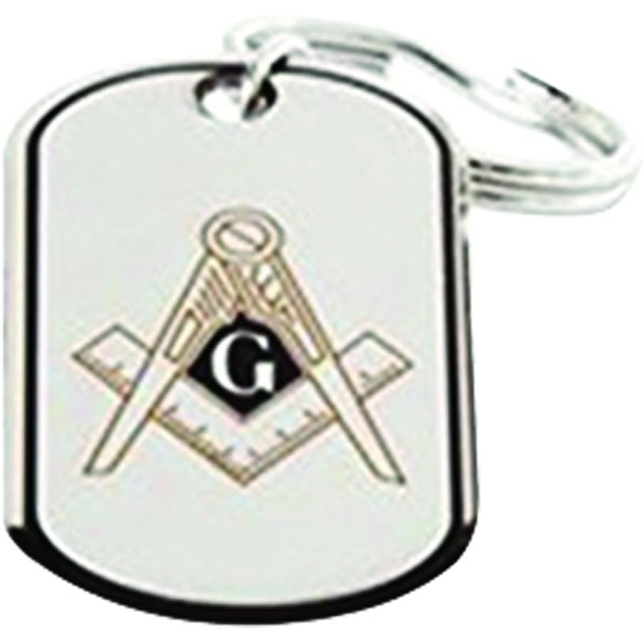 image:imageGreekgear Masonic Dog Tag Keyring
