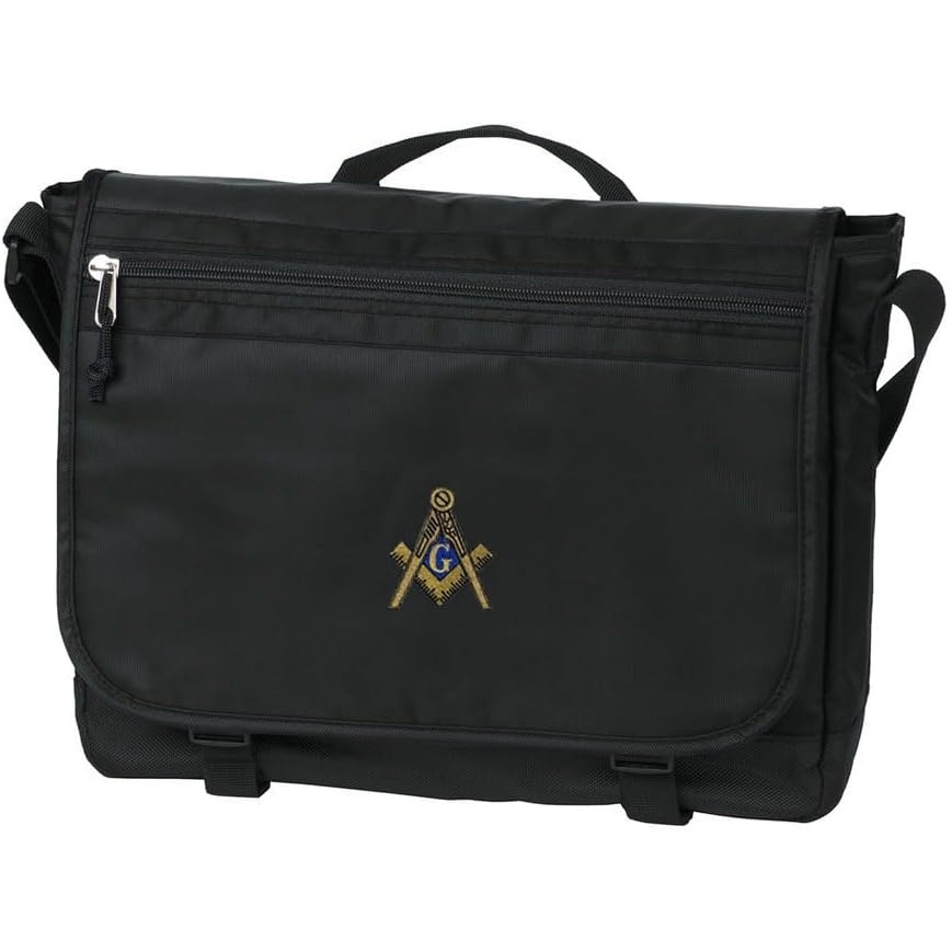 image:imageGreekgear Masonic Nailhead MessengerBlack