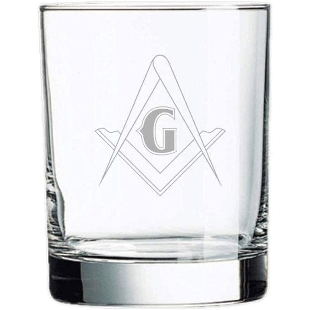 image:imageGreekgear Masonic Old Style Glass Transparent