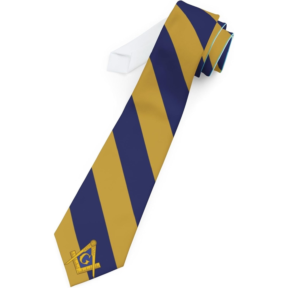 image:imageGreekgear Masons Striped Necktie