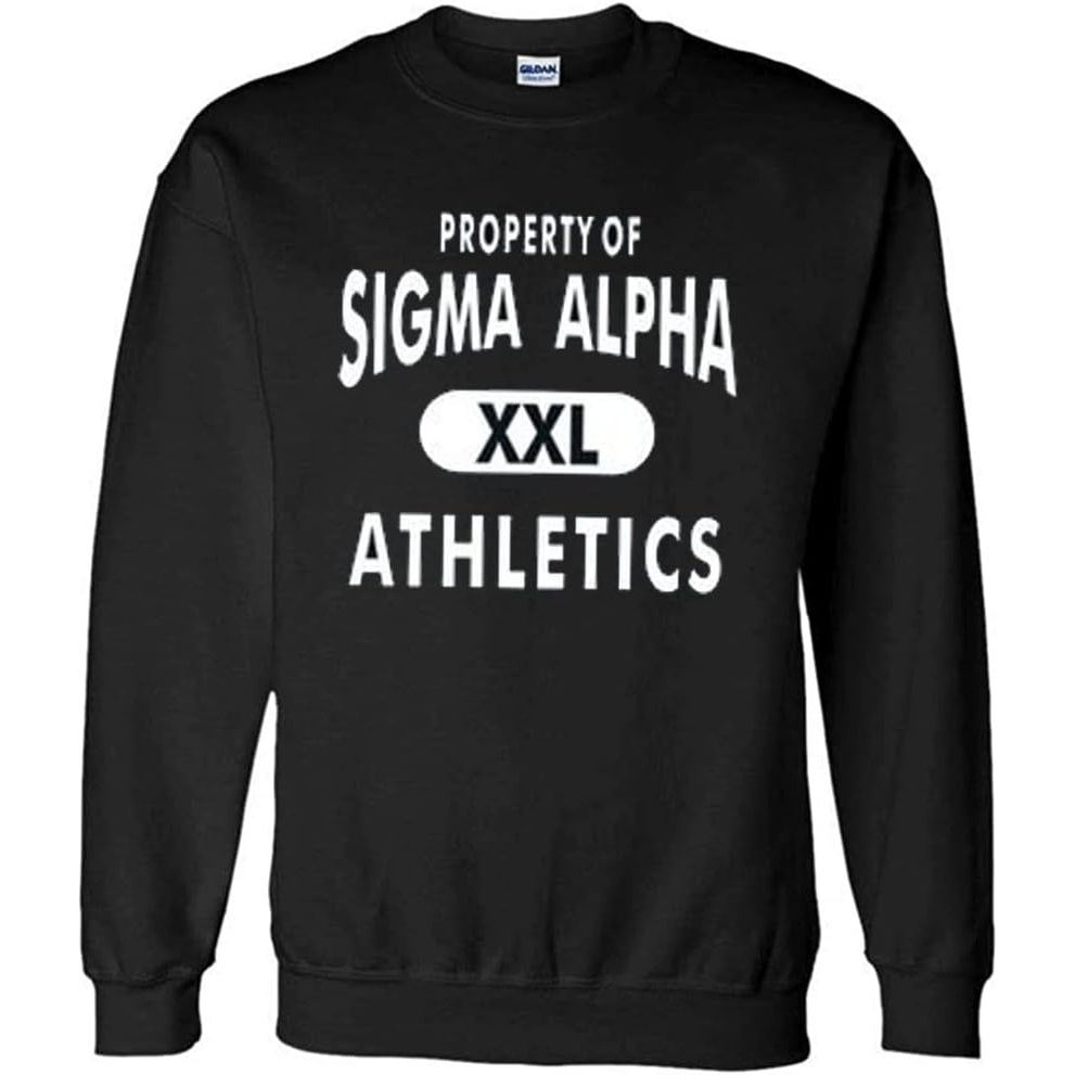 image:imageGreekgear Sigma Alpha Athletics Crewneck SweatshirtForest Green
