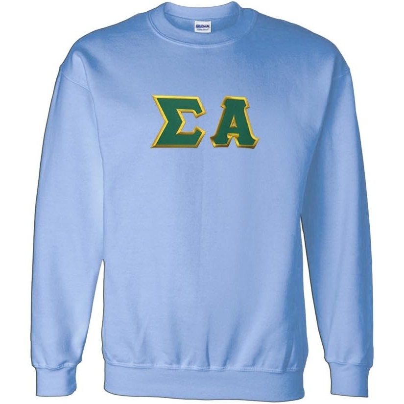 image:imageGreekgear Sigma Alpha Lettered CrewneckLight Blue