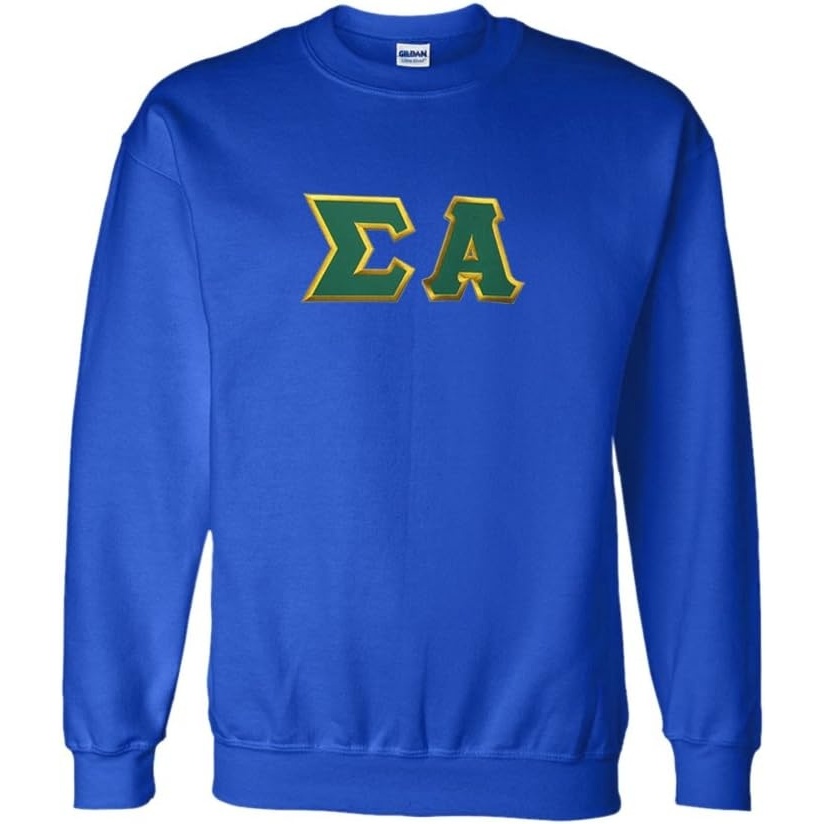 image:imageGreekgear Sigma Alpha Lettered CrewneckRoyal Blue