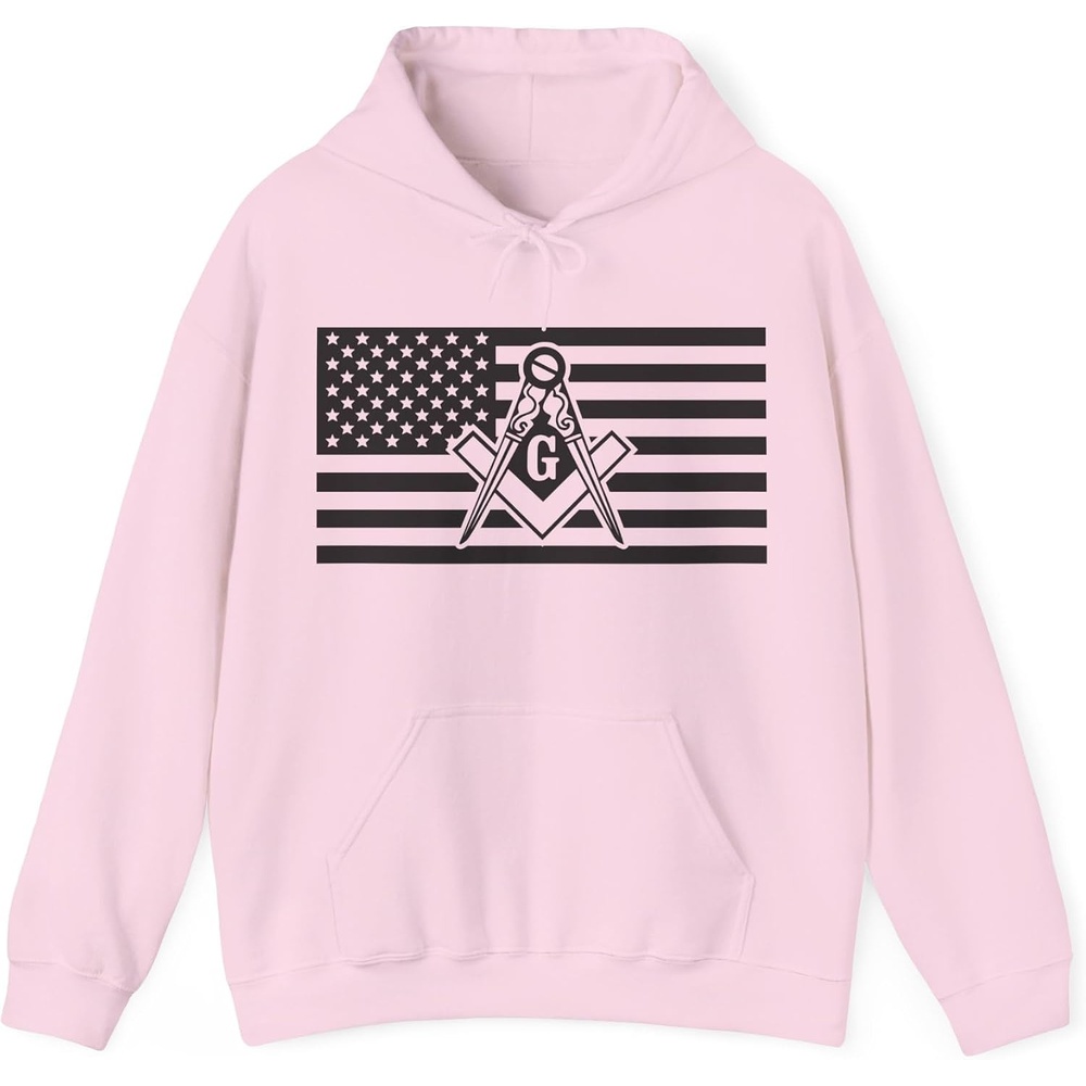 image:imageGreekgear USA Mason Hooded SweatshirtsLight Pink