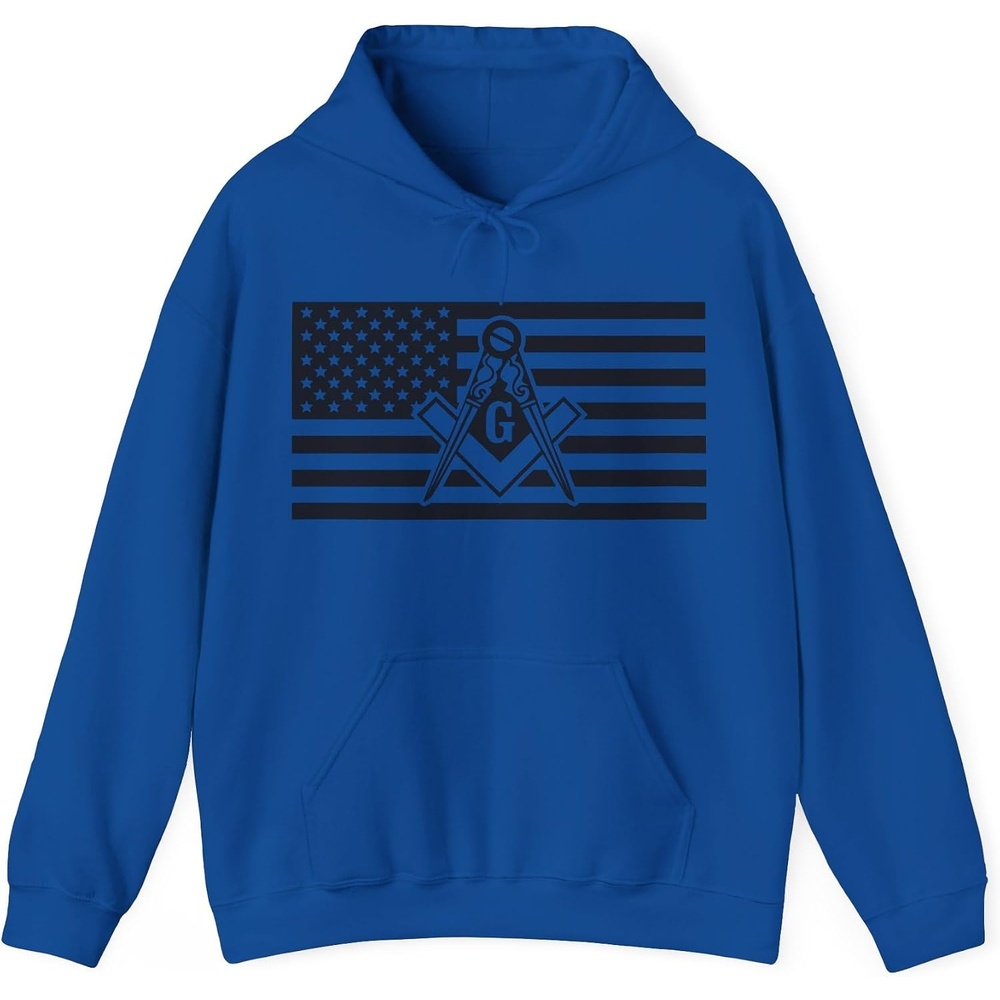 image:imageGreekgear USA Mason Hooded SweatshirtsRoyal