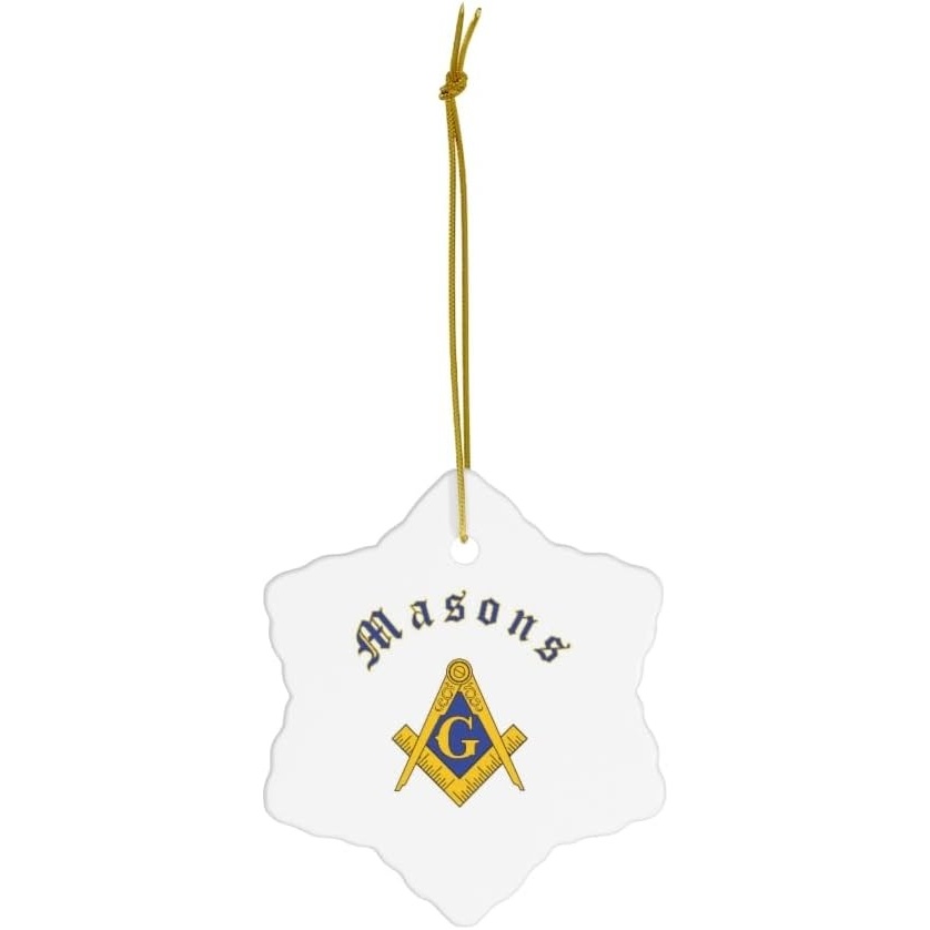 image:imageMason Ceramic Ornaments CircleSnowflake