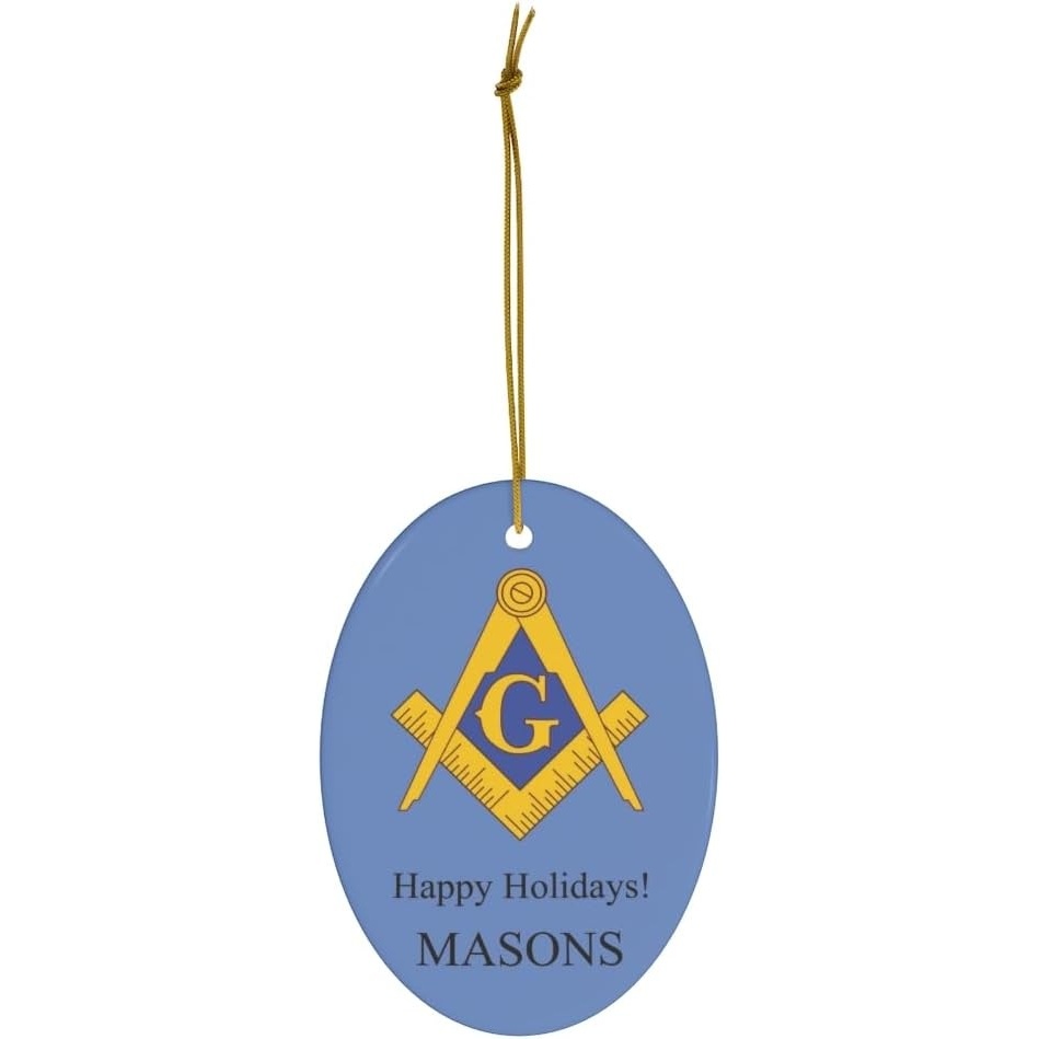 image:imageMason Holiday Crest Oval Ornaments