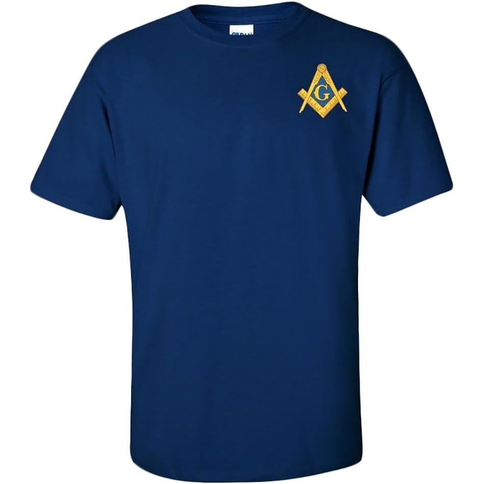 image:imageMasonFreemason Crest TeeNavy Blue