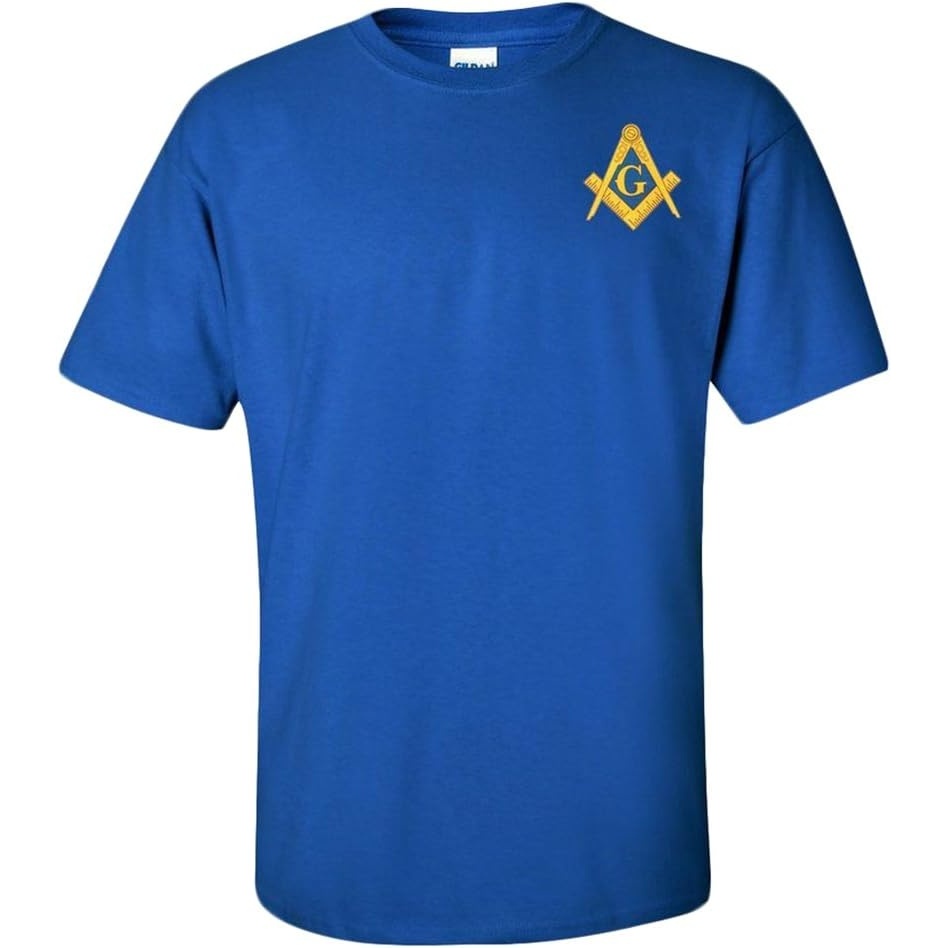 image:imageMasonFreemason Crest TeeRoyal Blue