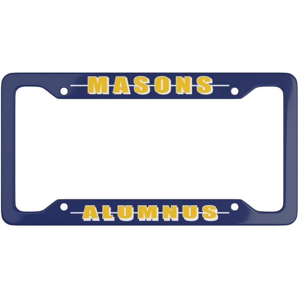 image:imageMasons Alumni License Plate Frame New