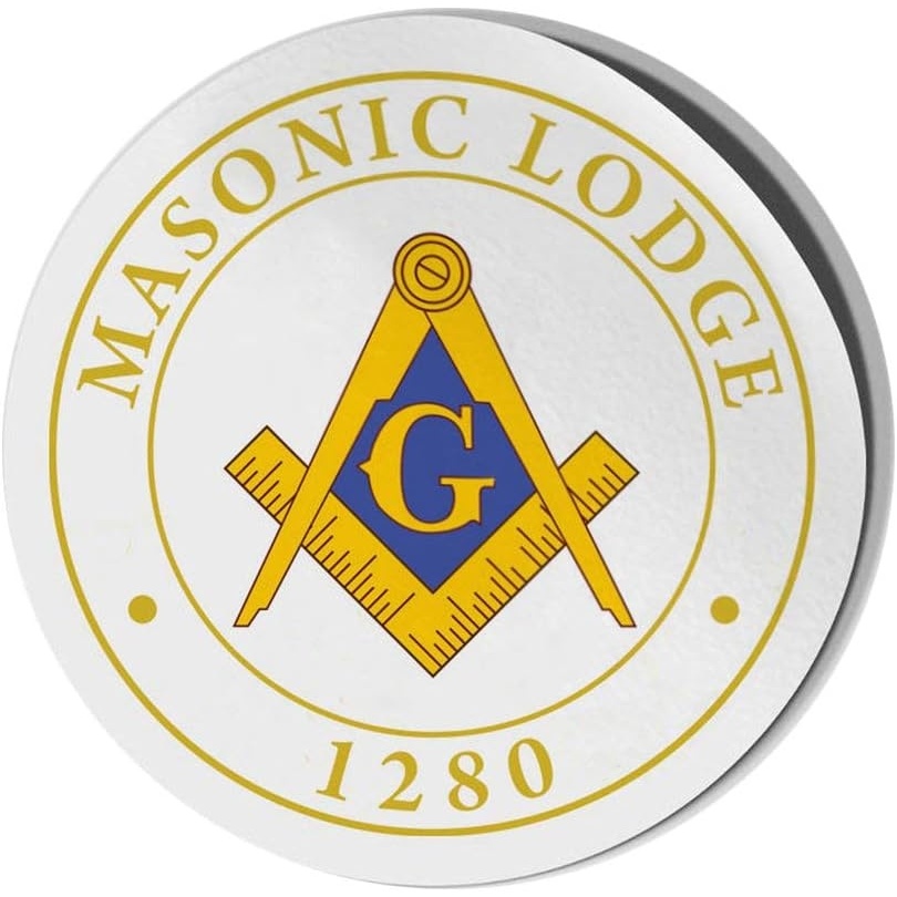 image:imageMasons Circle Crest Shield Decal