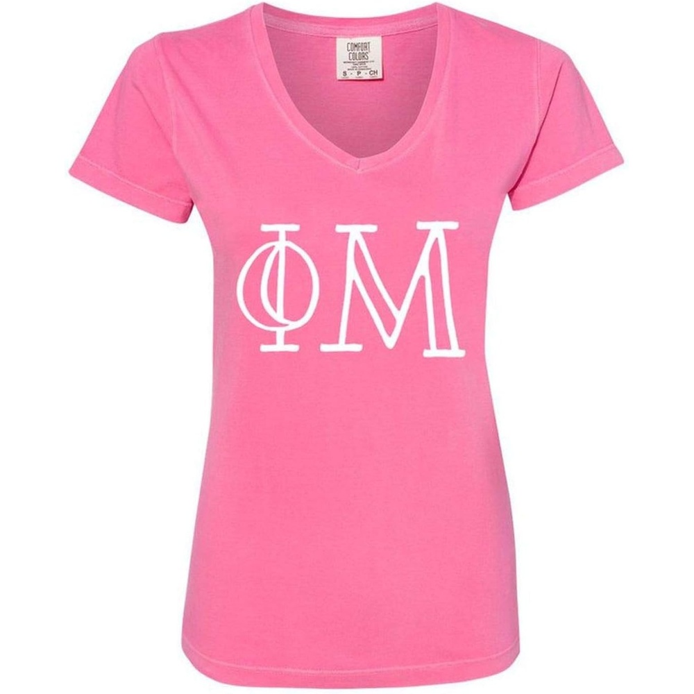image:imagePhi Mu VNeck TShirtCrunchberry