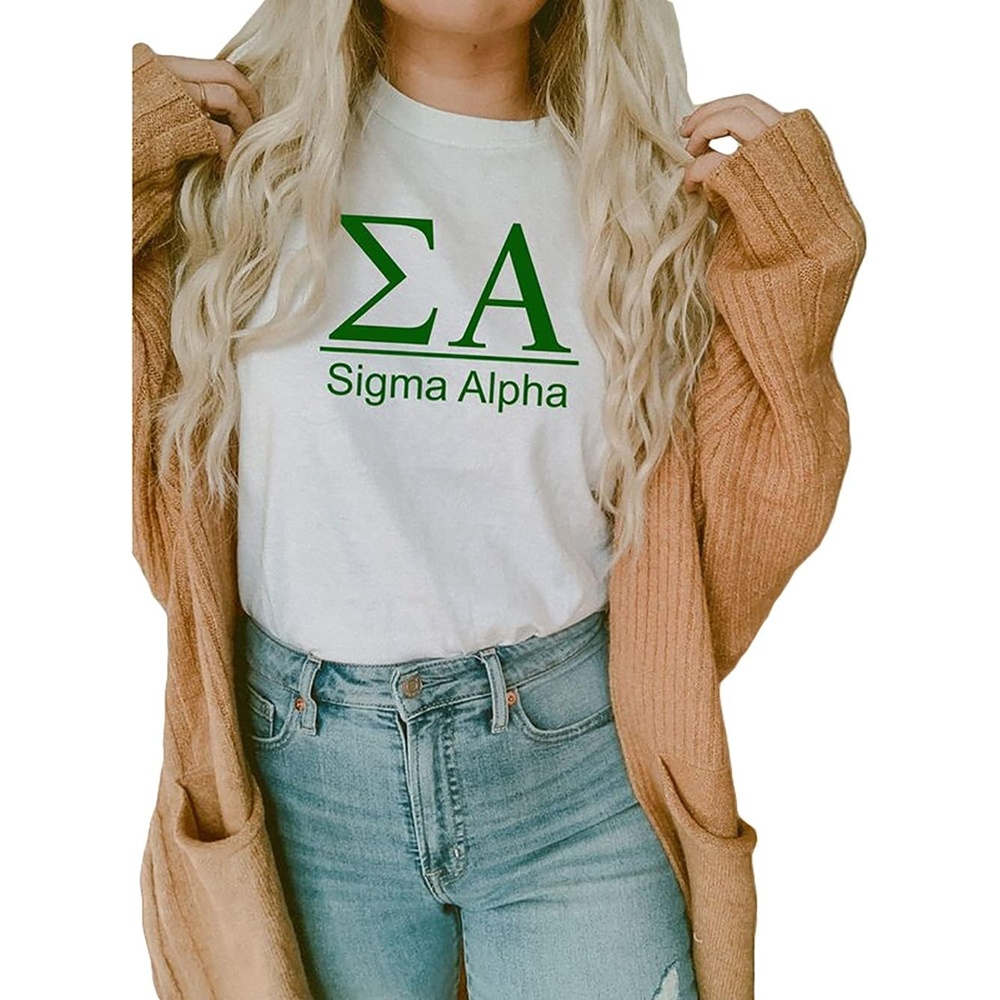 image:imageSigma Alpha Heavyweight TShirtWhite