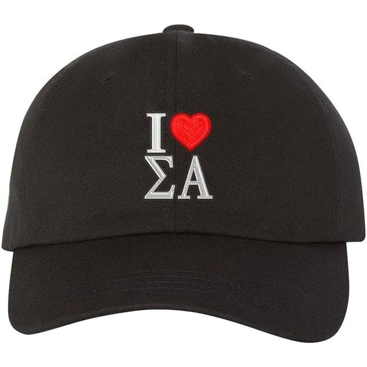 image:imageSigma Alpha I Love Hat Black