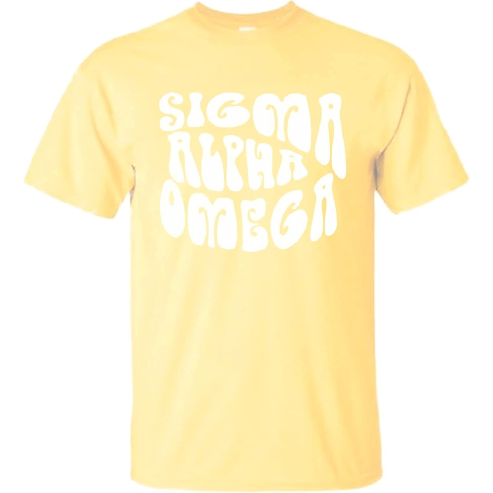 image:imageSigma Alpha Omega Sorority Shag TShirtMaize