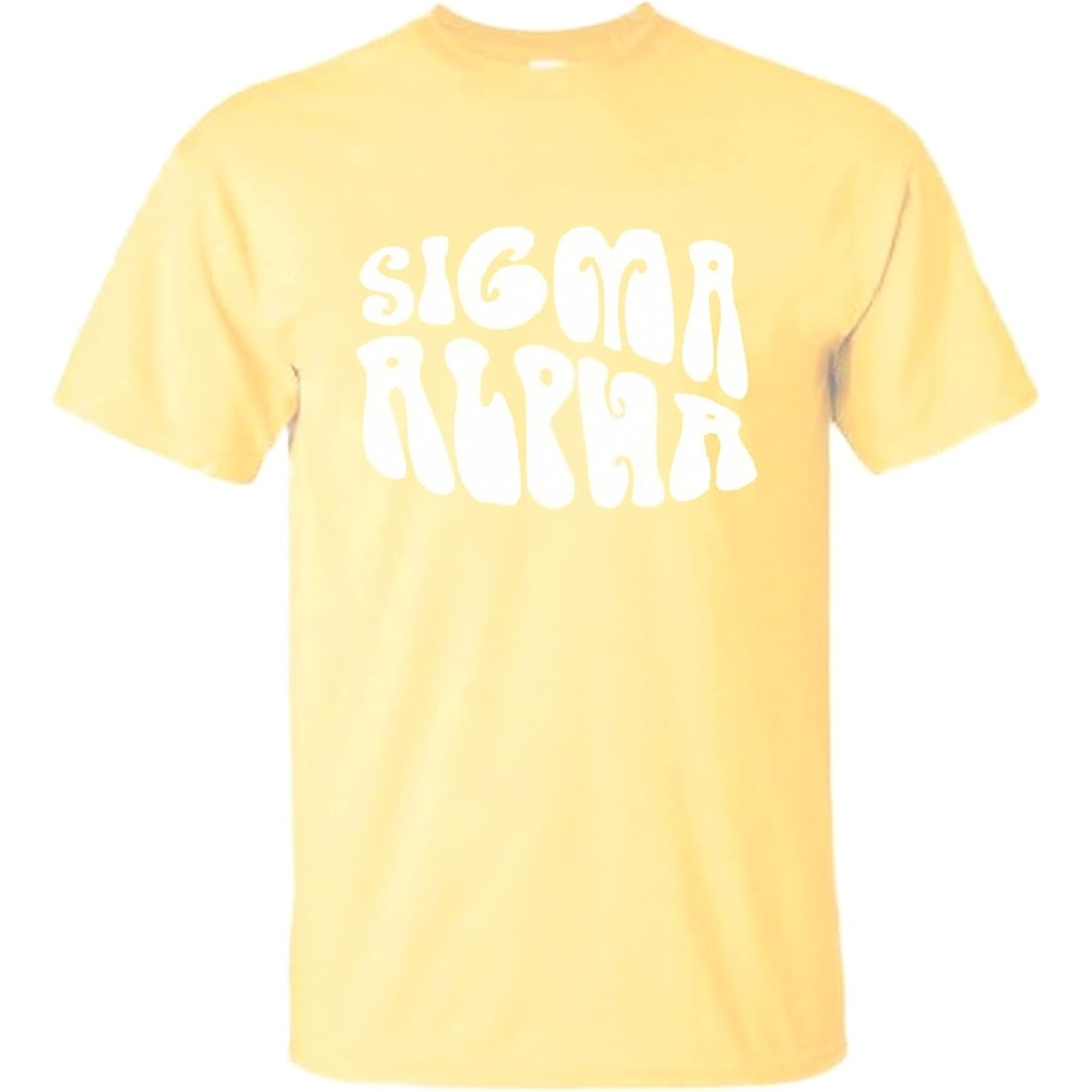 image:imageSigma Alpha Sorority Shag TShirtMaize