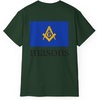 Greekgear Mason Flag T-Shirt(Forest Green)