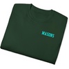 Greekgear Mason Flag T-Shirt(Forest Green)