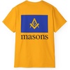Greekgear Mason Flag T-Shirt(Gold)