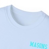 Greekgear Mason Flag T-Shirt(Light Blue)