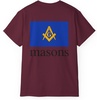 Greekgear Mason Flag T-Shirt(Maroon)