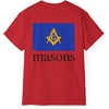 Greekgear Mason Flag T-Shirt(Red)