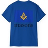 Greekgear Mason Flag T-Shirt(Royal)