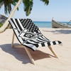 Greekgear Mason USA Flag Beach Towel(30″ × 60″)