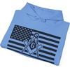 Greekgear USA Mason Hooded Sweatshirts(Carolina Blue)
