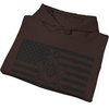 Greekgear USA Mason Hooded Sweatshirts(Dark Chocolate)