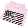 Greekgear USA Mason Hooded Sweatshirts(Light Pink)