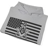 Greekgear USA Mason Hooded Sweatshirts(Sport Grey)