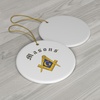 Mason Ceramic Ornaments Circle(Round)