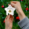 Mason Ceramic Ornaments Circle(Star)