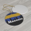 Mason Christmas Mountains Ornament