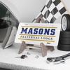 Mason Lettered Lines License Covers