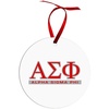Alpha Sigma Phi Classic Circle Ornaments