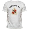 Alpha Sigma Phi Vintage Crest T-Shirt(White)