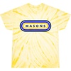 Greekgear Mason Capsule Tie-Dye Tee(Pale Yellow)